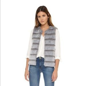 NWOT JOIE Faux Fur Andrina Vest